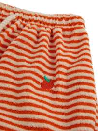 Bobo Choses | Baby | Orange Stripes terry harem pants