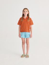 Bobo Choses - Striped Brick terry cloth polo