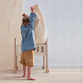 Kids Concept | Houten Poppenbed met beddengoed