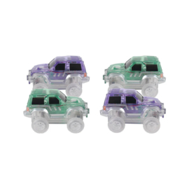 Cleverclixx | Race Track Car Pastel Green