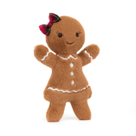 Jellycat | Jolly Gingerbread Ruby Kerstknuffel