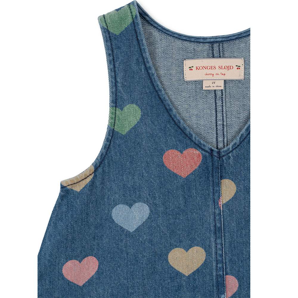Konges Slojd Magot denim dress  -  Bon Coeur Coloré