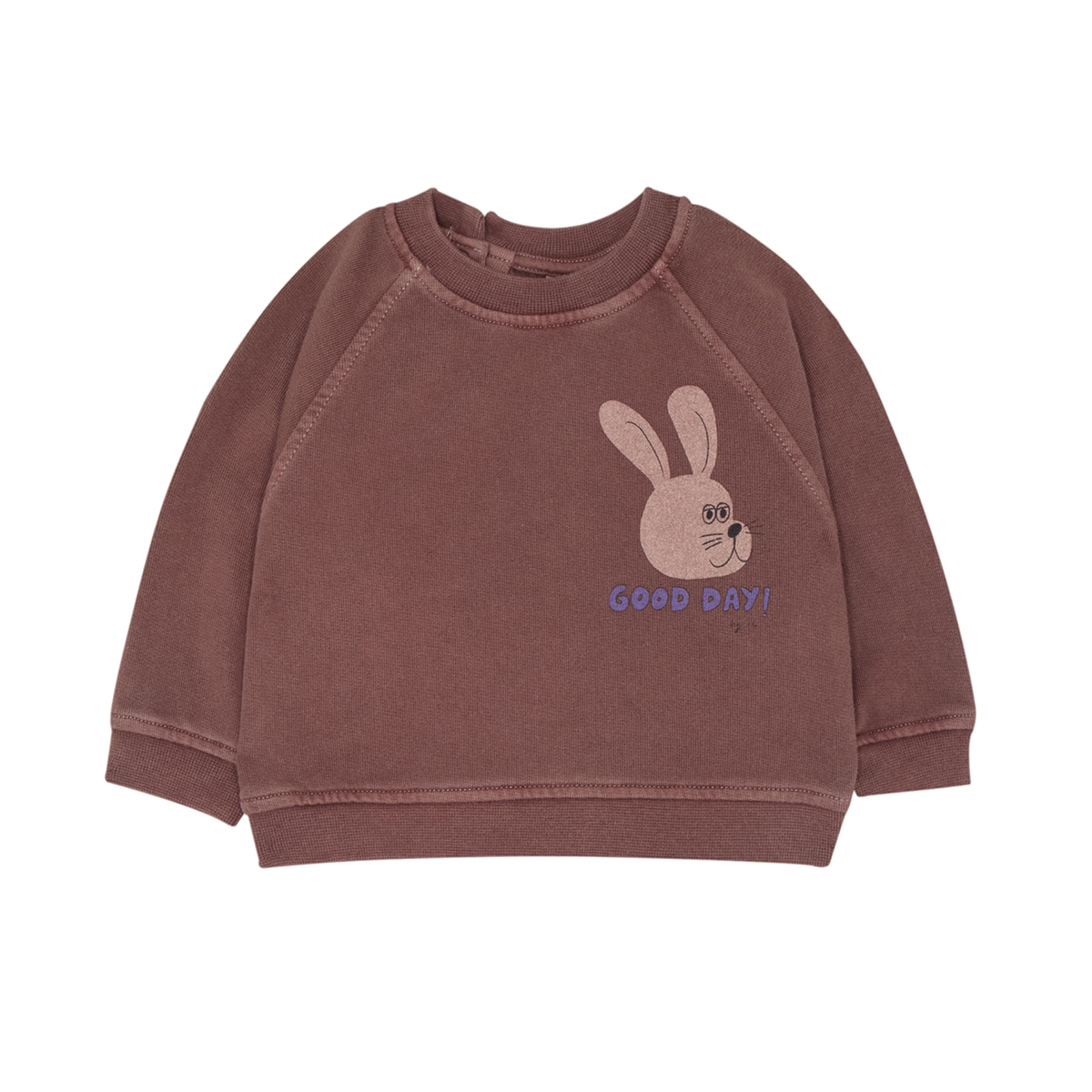 The Campamento Purple Brown baby sweatshirt Rabbit