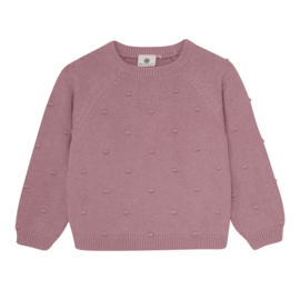 Enfant Gebreide Wolblend Trui  -  Nostalgia Rose