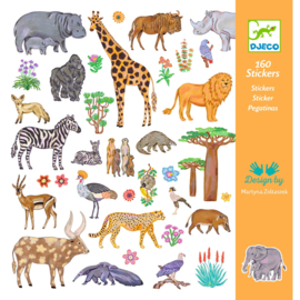 Djeco 160 Stickers Kenia DJ09284 | 4+