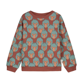 Mainio | Snow Monkey Sweatshirt GOTS Organic