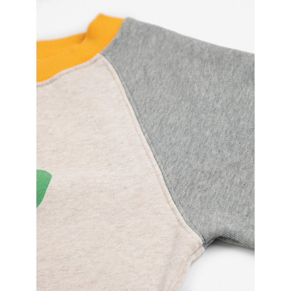 Bobo Choses Lucky Clover raglan sweatshirt