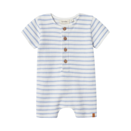 Lil Atelier gestreepte Tadeo suit - Zen Blue