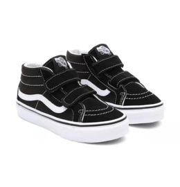 * Vans * Kids Sk8-Mid Reissue | Black + True white