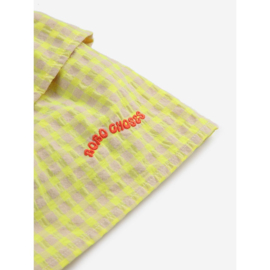 Bobo Choses Vichy ruffle skirt