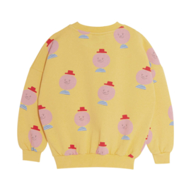 The Campamento Mr. Happy Man all over sweatshirt
