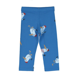 Lotiekids baby leggings Seagulls - Royal Blue