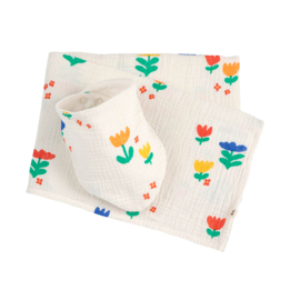Bobo Choses Garden Party muslin & bib set