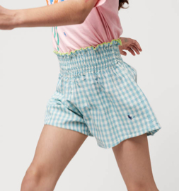 Bobo Choses | Vichy woven shorts