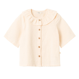 Lil Atelier | Mini | Dallas losvallende blouse | Turtledove