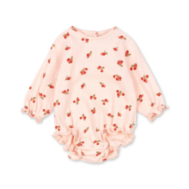 Konges Slojd Chleo Romper GOTS  -  Rosa Pink