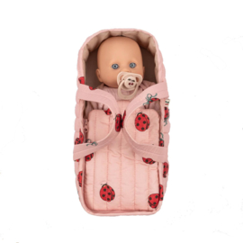 Konges Slojd | Bonnie de Pop met draagmand | Ladybug glitter