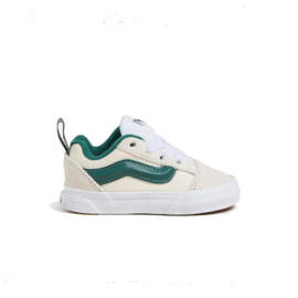 Vans Kids kindersneakers Knu Skool Elastic Lace - Sport Green-Marshmallow