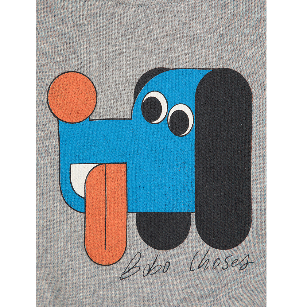 Bobo Choses Doggy Mate baby sweatshirt