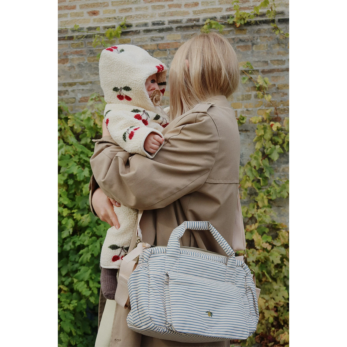 Konges Slojd Jody teddy baby onesie  -  Ma Grande Cerise
