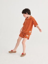 Bobo Choses - Striped Brick terry cloth shorts