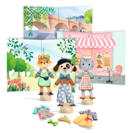 Djeco aankleedpoppetjes Bonjour Paris DJ09849 | 3-6 jaar