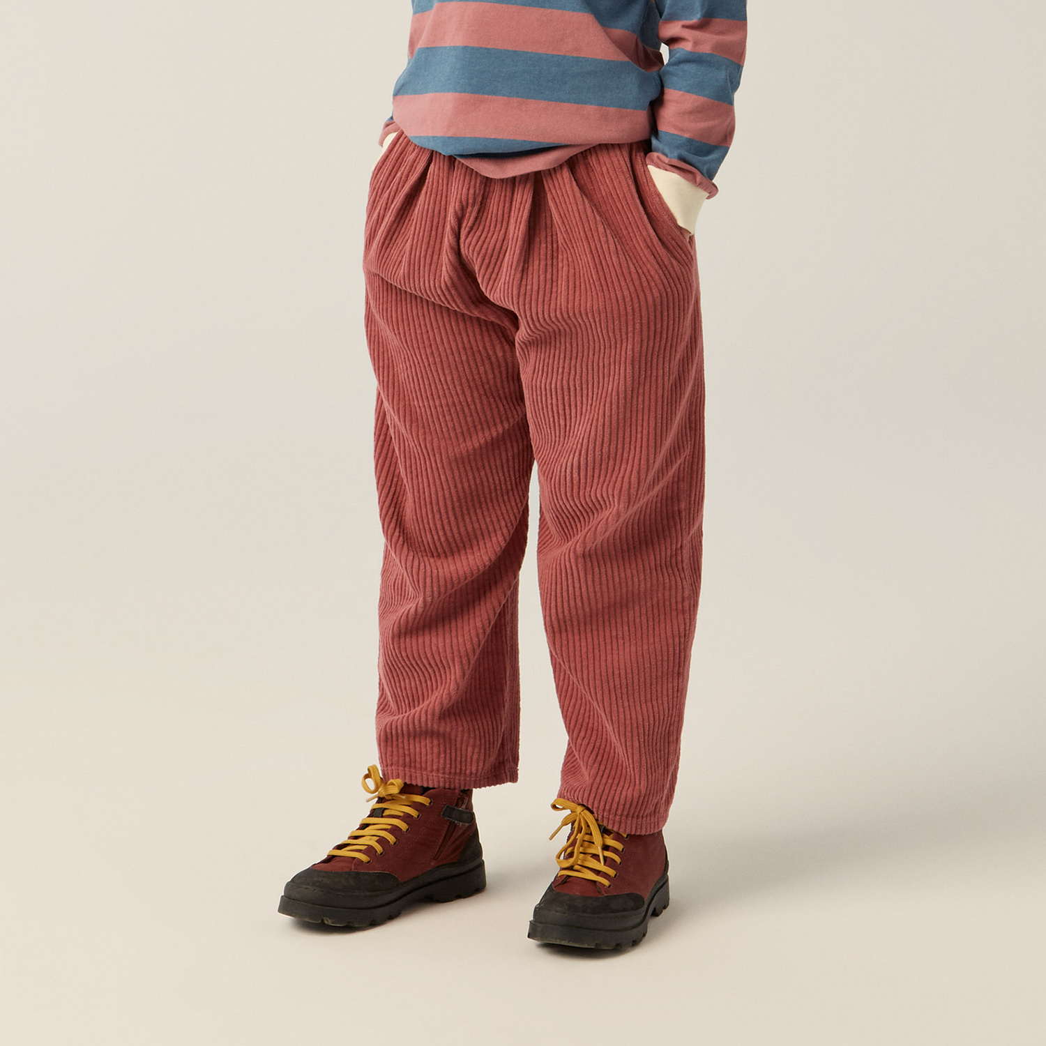 The Campamento Purple Corduroy Trousers