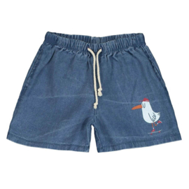Lotiekids denim bermuda Skating Seagull