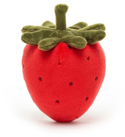Jellycat | Fabulous Fruit Strawberry | Aardbei knuffel | 0m+
