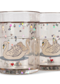 Konges Slojd | 2-pack glitterbekers Swan