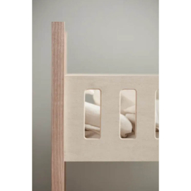 Kids Concept | Houten Poppenbed met beddengoed