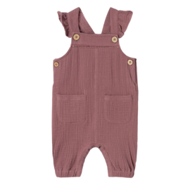 Lil Atelier | Newborn | Obina salopette Rose Brown