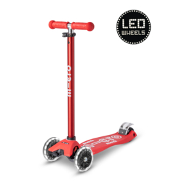 Maxi Micro Step Deluxe - Rood LED | 5-12 jaar