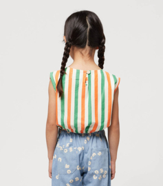 Bobo Choses | Vertical Stripes woven top