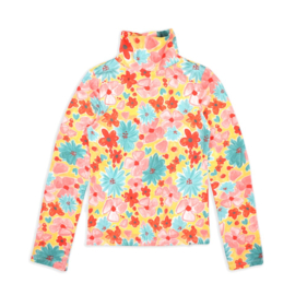 Ammehoela Lou turtle neck longsleeve Artsy Flowers
