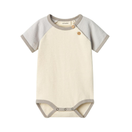 Lil Atelier Nunan shortsleeve body - Vapor Blue
