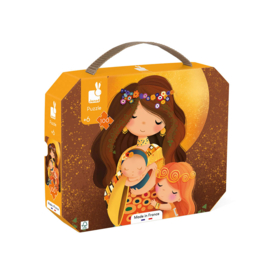 Janod Puzzel Geinspireerd door Gustav Klimt 100 stukjes | 6+