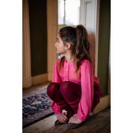Petit Blush Daisy Blouse -  Fruit Dove