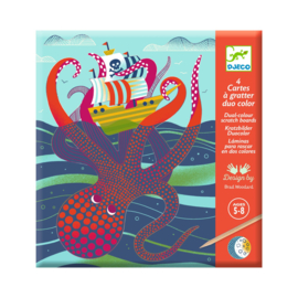 Djeco krasplaten Topsy Turvy DJ09714 | 5-8 jaar