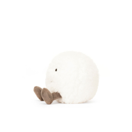Jellycat | Kerstknuffel Amuseable Snowball | Sneeuwbalknuffel