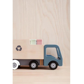 Kids Concept | Houten Speelgoed Vuilniswagen | Recycletruck
