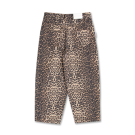 Petit Blush Ballon Fit Jeans  -  Leopard A.O.P.