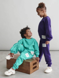 Mainio | Superpower Sweatpants Violet Indigo GOTS organic