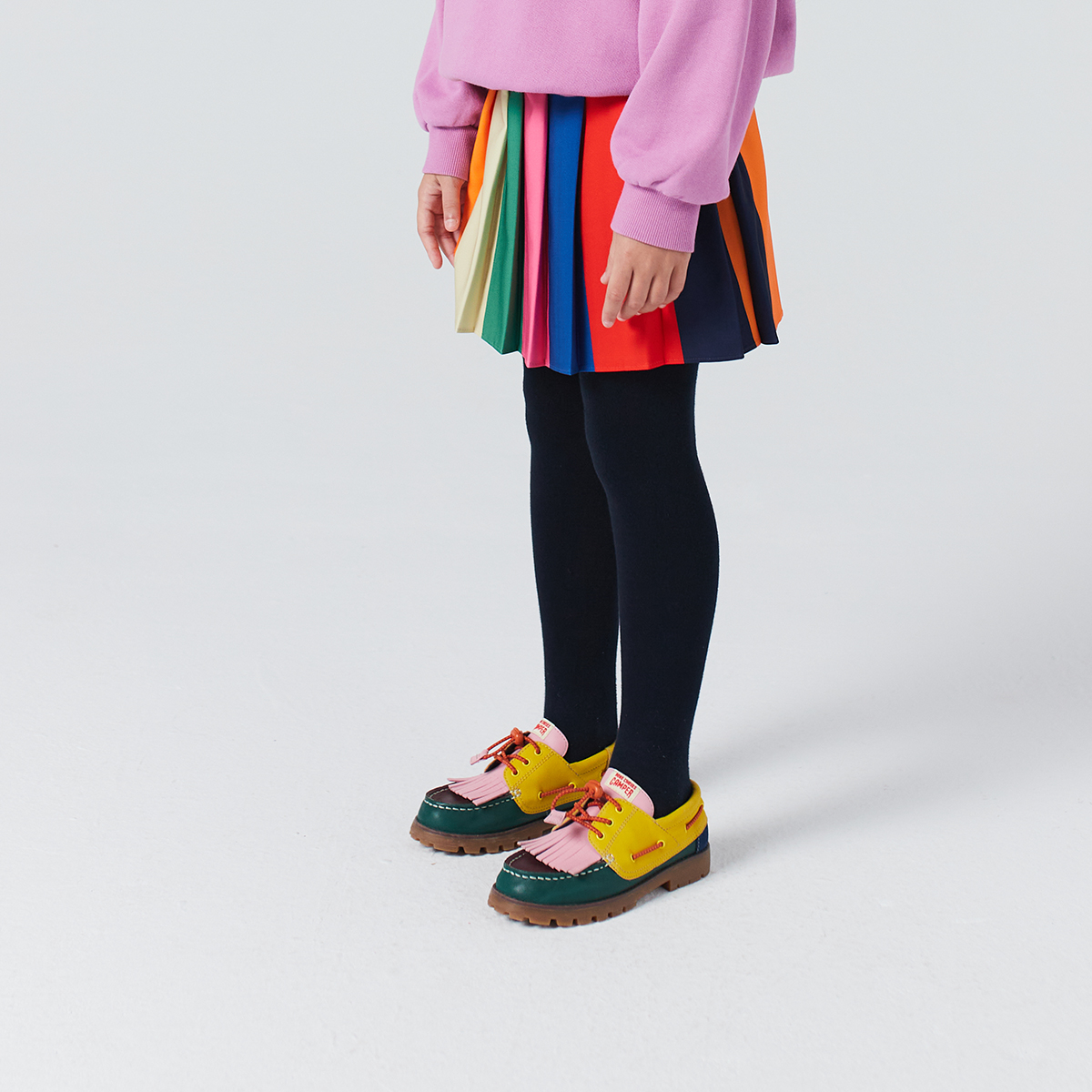 Bobo Choses  Geplooide Color Block Rok