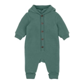 Mikk-line Merinowollen babysuit   -   Balsam Green