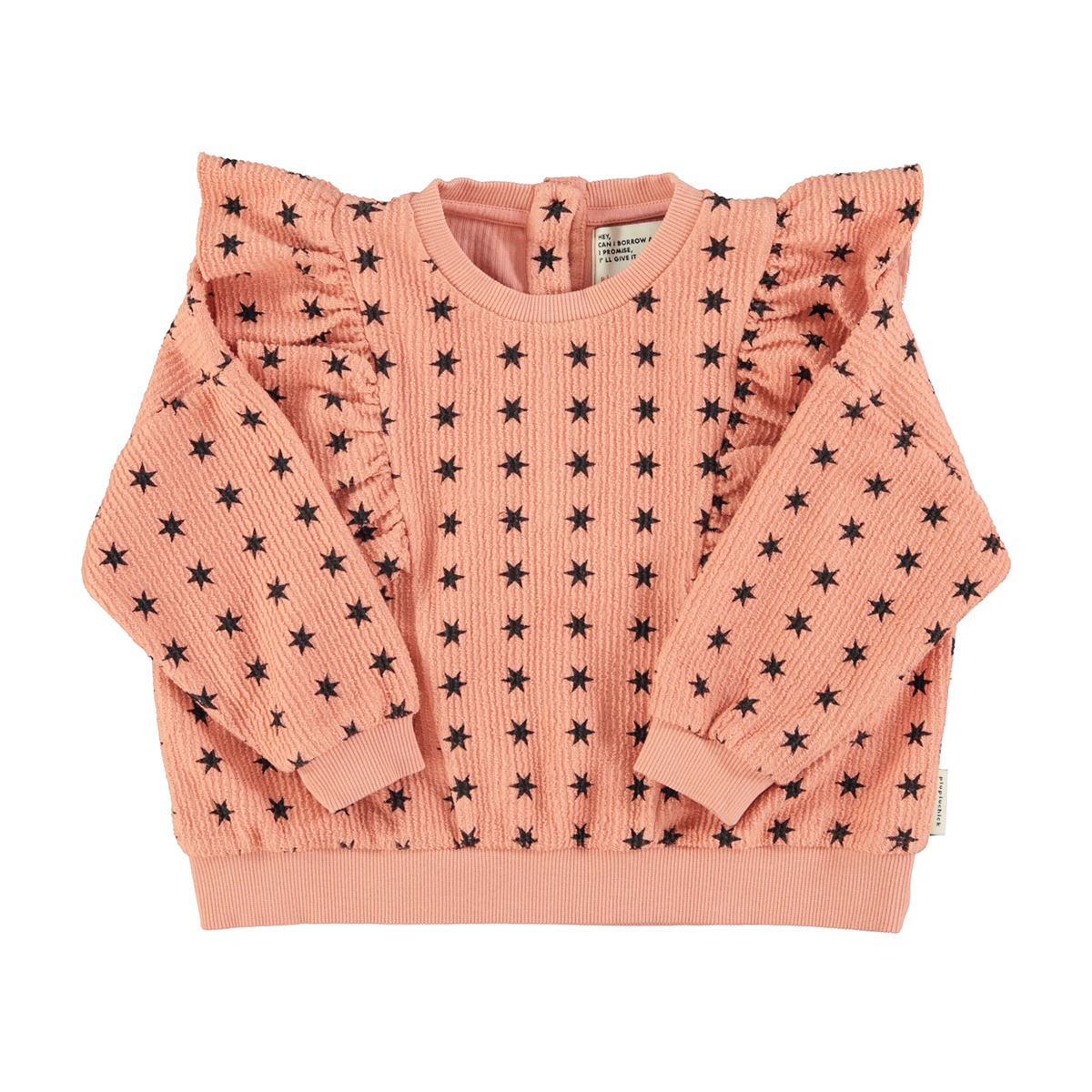 Piupiuchick Roze Sweater met Sterretjes