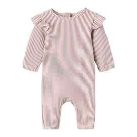 Lil Atelier | Newborn | Fondo Longsleeve UV-suit  Nostalgia Rose