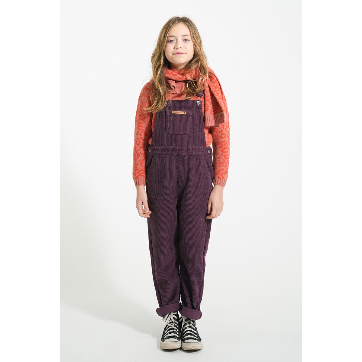 Piupiuchick Corduroy Salopet  -  Aubergine