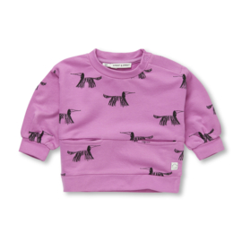 Sproet & Sprout | Baby sweatshirt Dogs | Purple pink