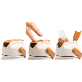 The Cotton Cloud RVS thermos drinkfles Funky Dogs